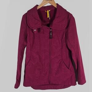 Lole Women's Medium Jacket, Size M Magenta Full Zip